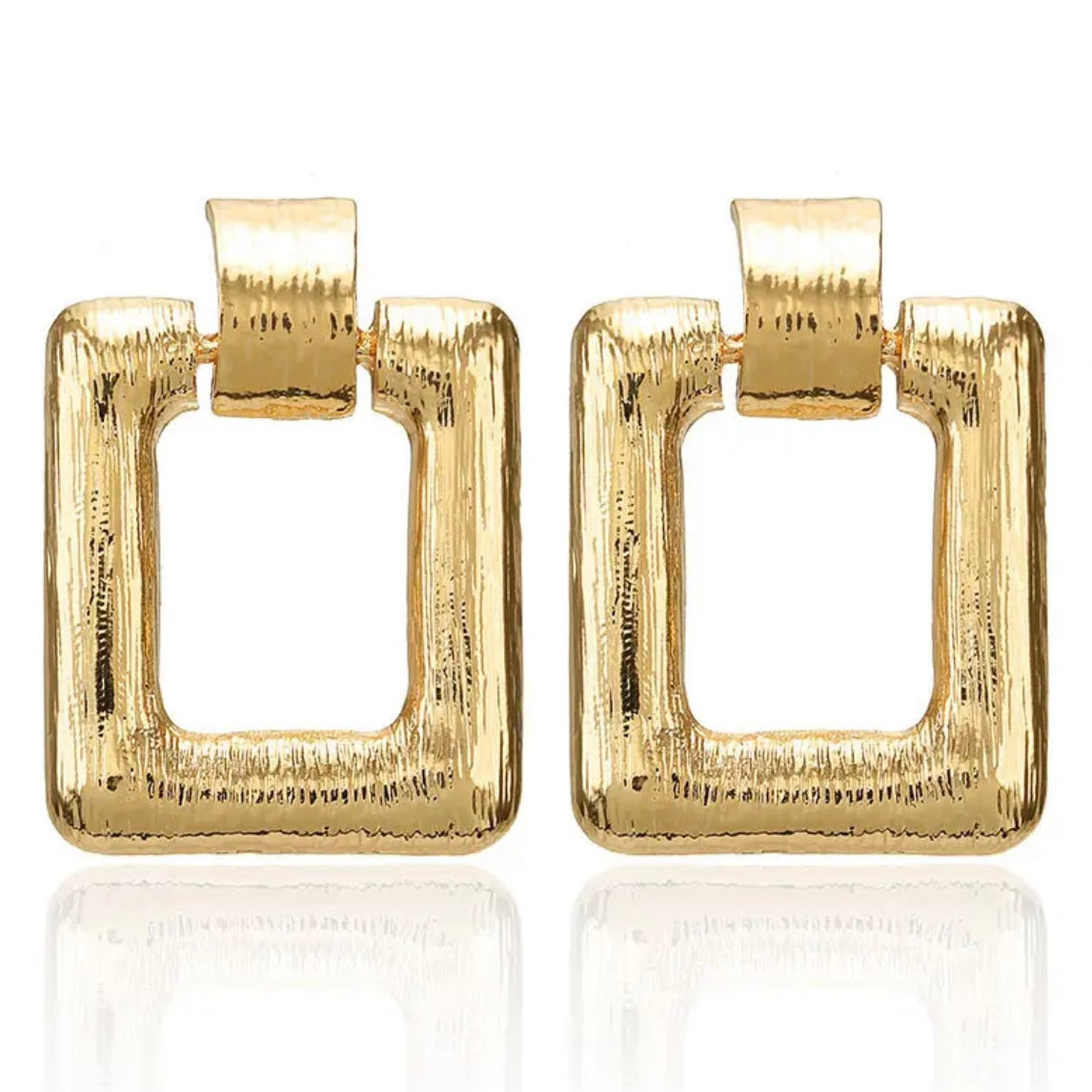 Square Design Earring