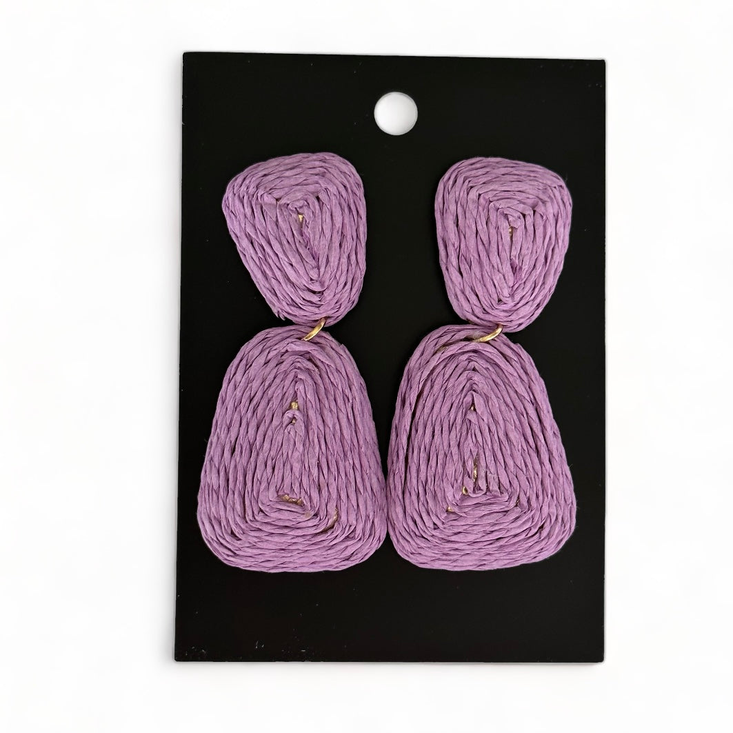 Earrings Trendy Retro