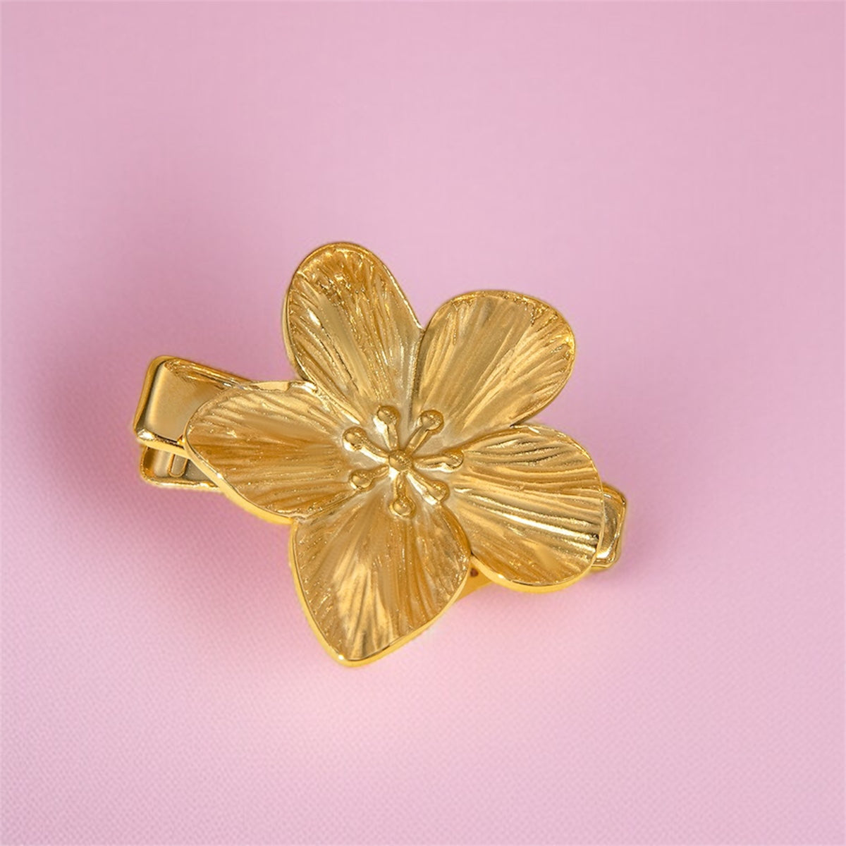 Golden Bloom Hair clip