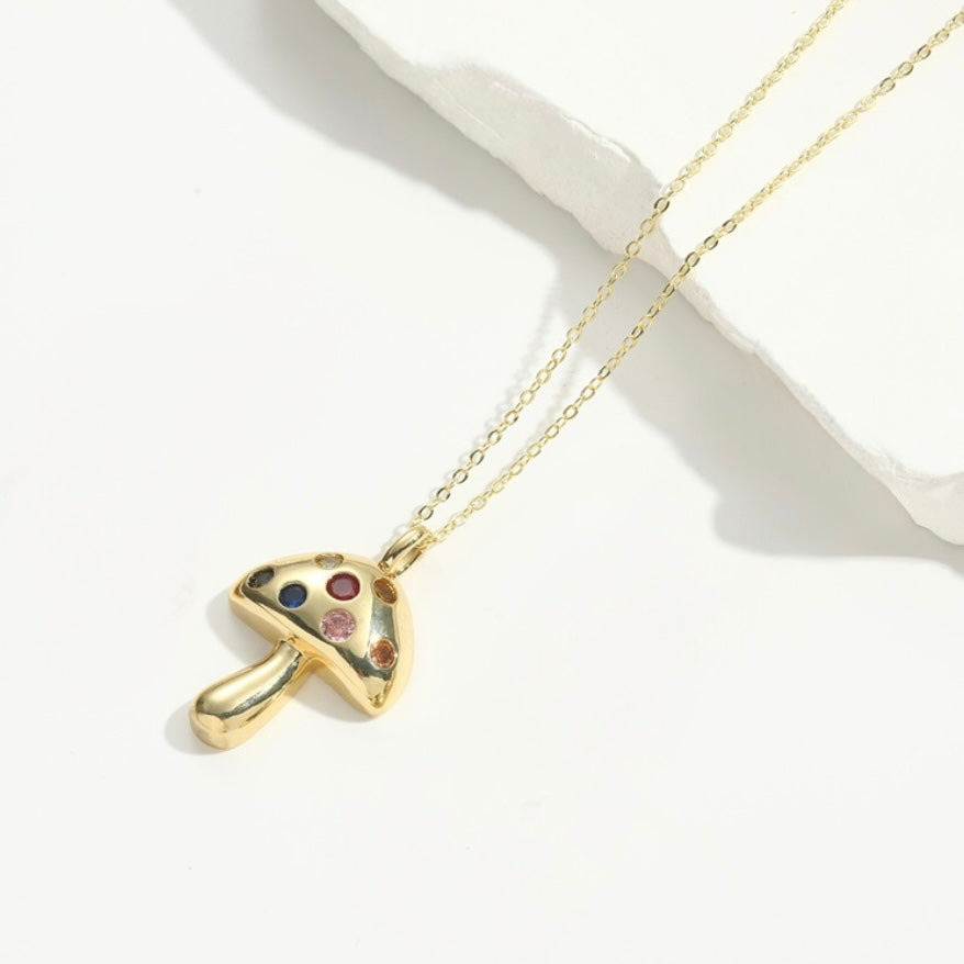 Mushroom Necklace