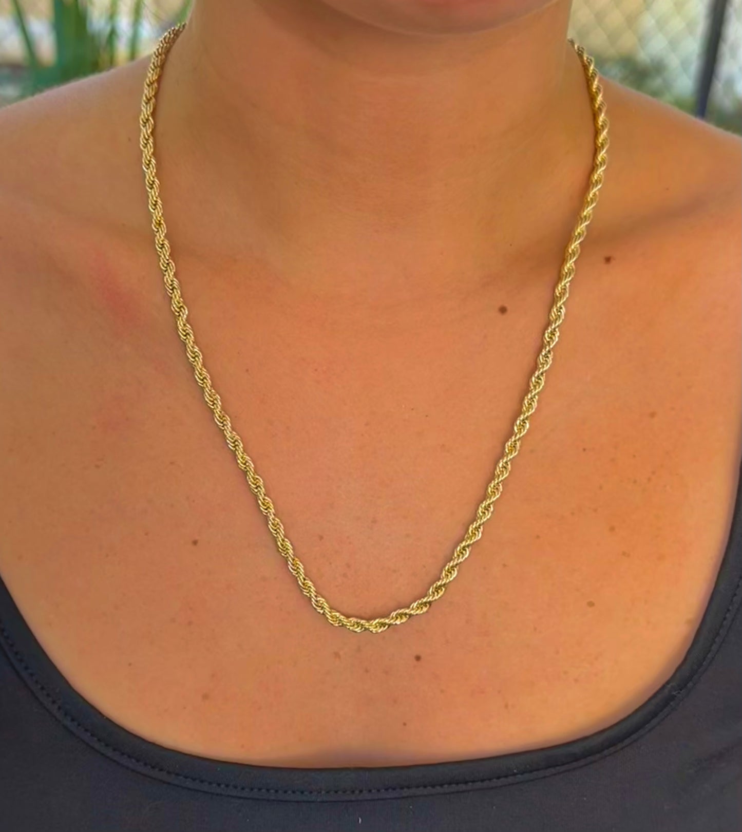 Twist of Love Rope Chain