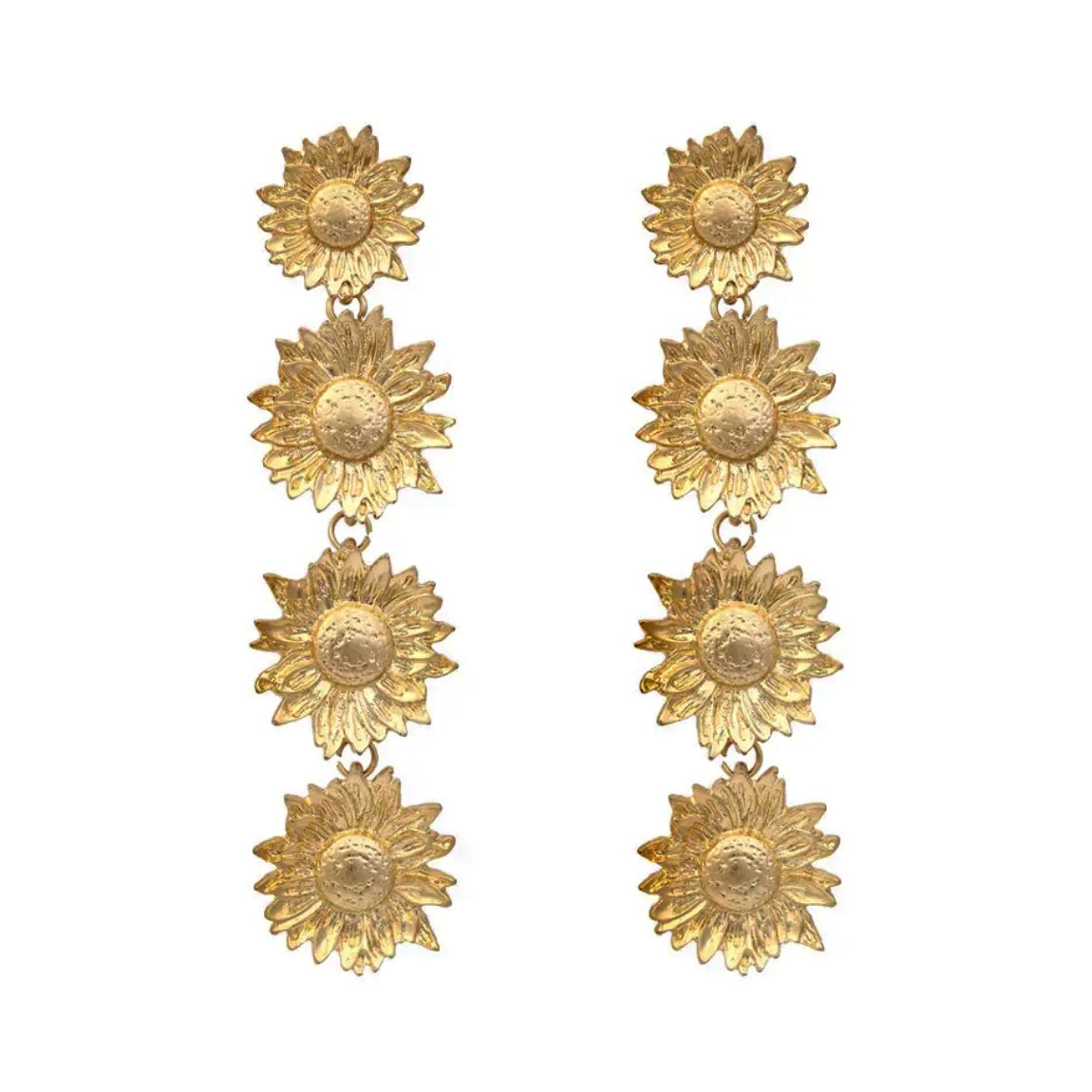 Long Daisy Earring