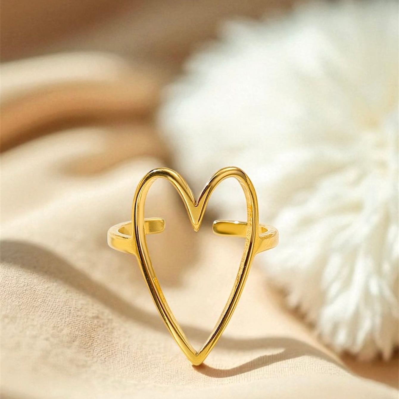 Open Heart Ring