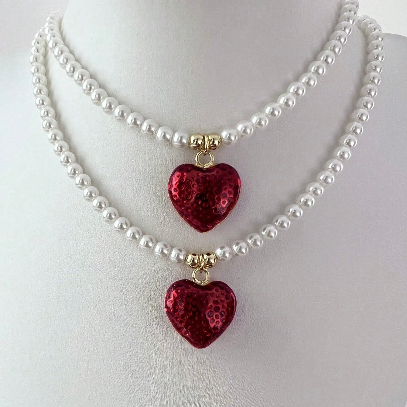 Red Heart Necklace