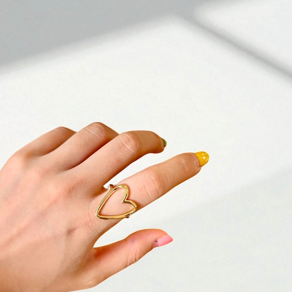 Open Heart Ring