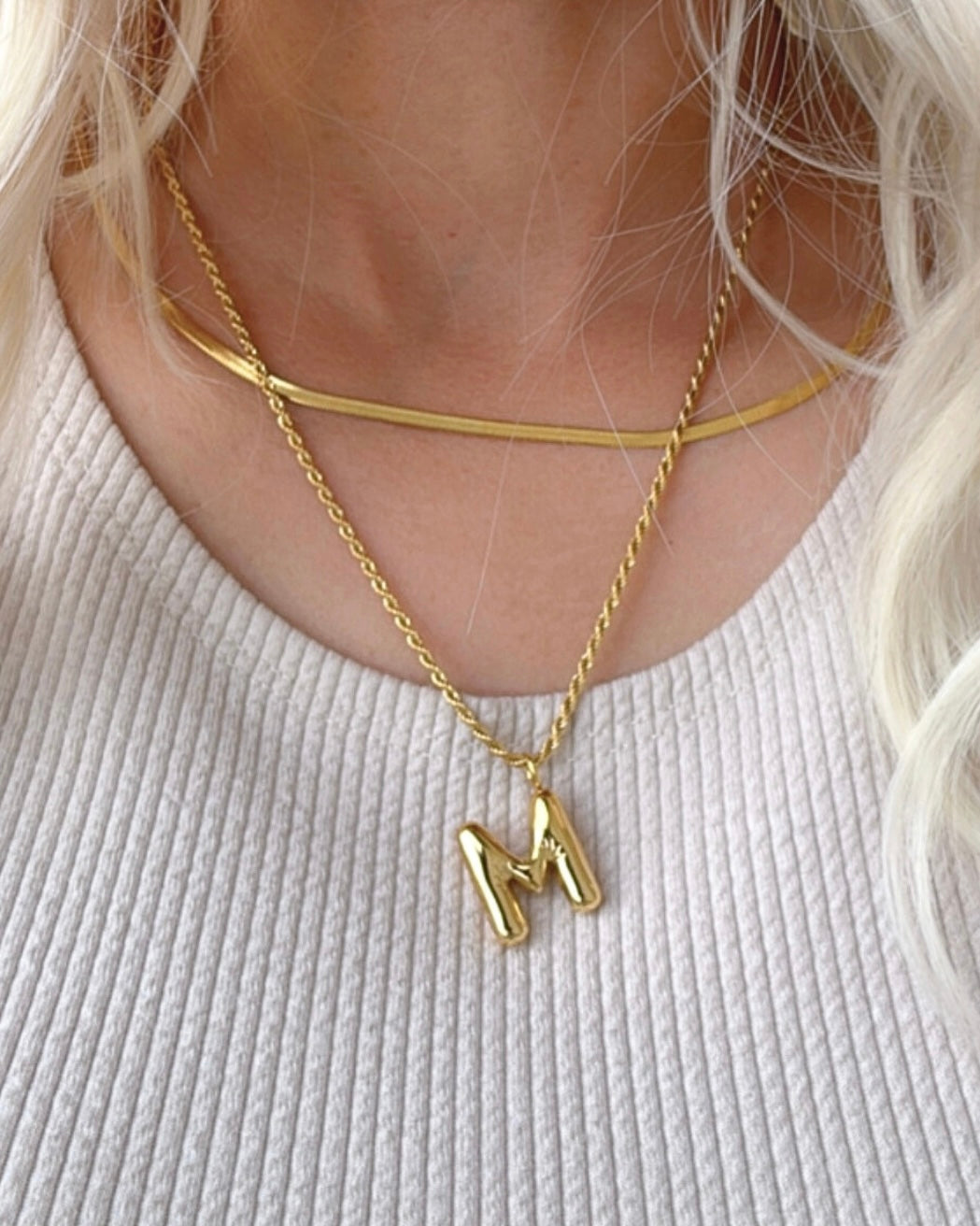 Custom Initial Necklace – Build Your Own