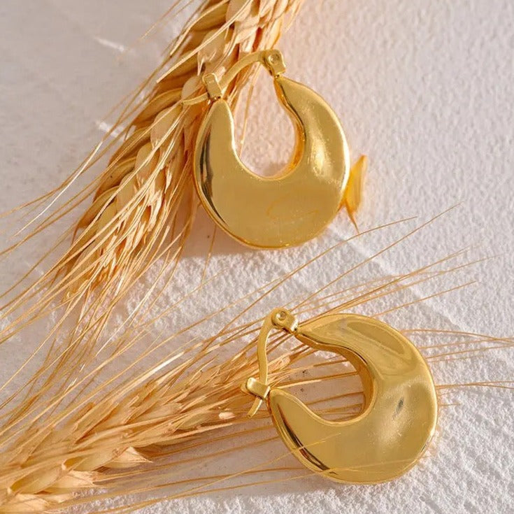 Geometric Hoop Earrings