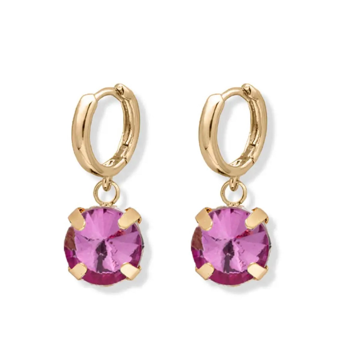Round Crystal Drop