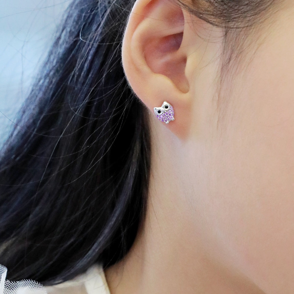 Owl Stud Earrings
