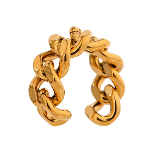 Chain Ring Gold