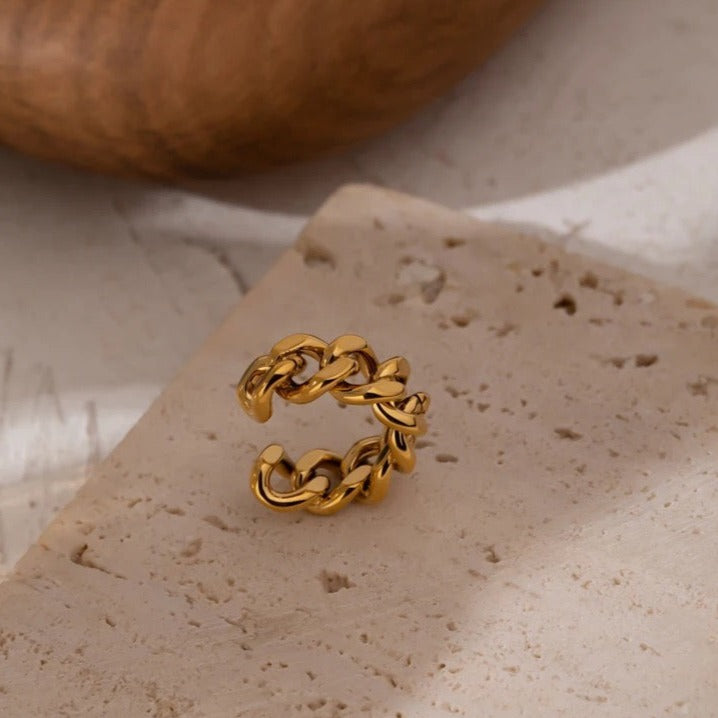 Chain Ring Gold