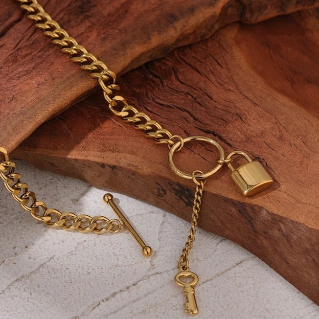 Lock Chain Necklace