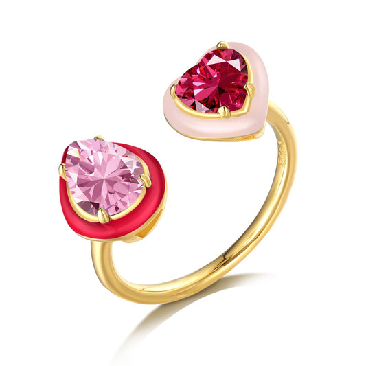 Pink Double Ring